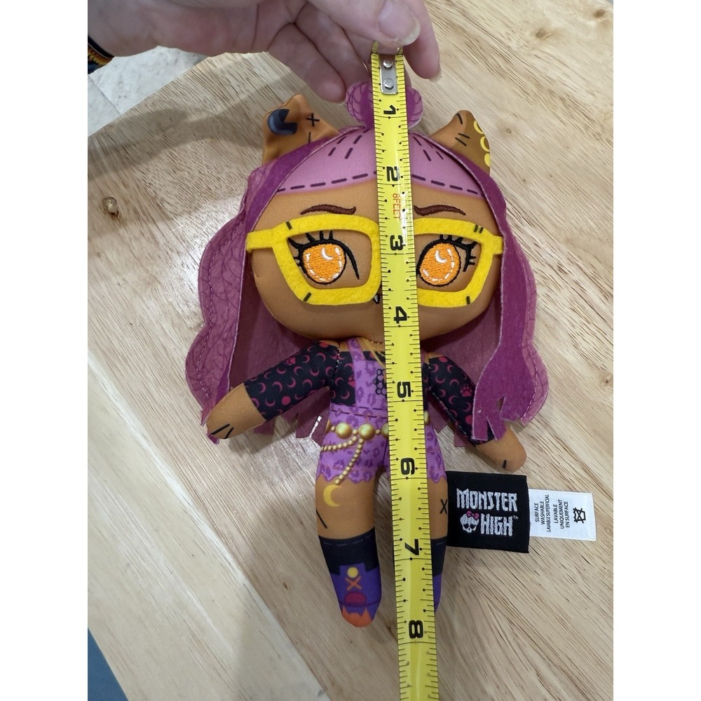 Monster High Stitchlings Clawdeen Wolf 7" Talking Plush WORKS - Picture 6 of 6